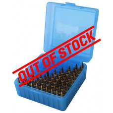 MTM Case-Gard Medium Blue Rifle Cartridge Box