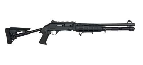 Federation Firearms SA-4 Competition 12 Gauge 3" 18.7" Barrel Semi Auto Shotgun - Black