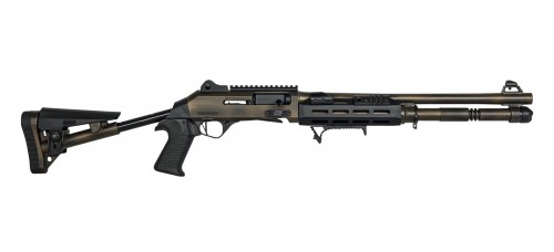Federation Firearms SA-4 Competition 12 Gauge 3" 18.7" Barrel Semi Auto Shotgun - Distressed Bronze Federation Firearms SA-4 Competition 12 Gauge 3" 18.7" Barrel Semi Auto Shotgun - Distressed Bronze