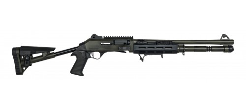 Federation Firearms SA-4 Competition 12 Gauge 3" 18.7" Barrel Semi Auto Shotgun - Distressed ODG