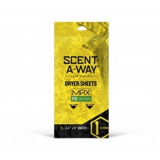 Hunters Specialties Scent-A-Way Max Fresh Earth Dryer Sheets