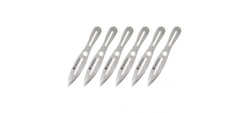 Smith & Wesson Bullseye 8" Throwing Knives - 6 Pack