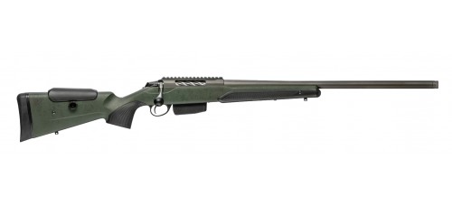 Tikka T3X Super Varmint .308 Win 23.6" Barrel Bolt Action Rifle - Green Roughtech