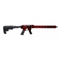 Derya TM22 22LR 18″ Barrel Semi-Auto Rimfire Rifle Distressed Red 