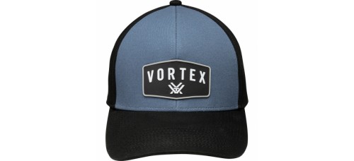 Vortex Blue Grey Go Big Patch Cap