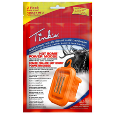 Tink's Hot Bomb Power Moose Heated Bull Lure Dispenser 2 Pack
