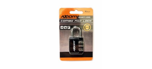 Axiom 30mm 3 Dial Luggage Lock