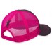 Browning Flashback Charcoal Neon Pink Snap Back Cap