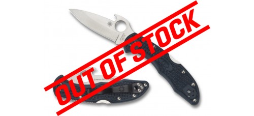 Spyderco Delica 4 Grey FRN Emerson Opener Folding Knife