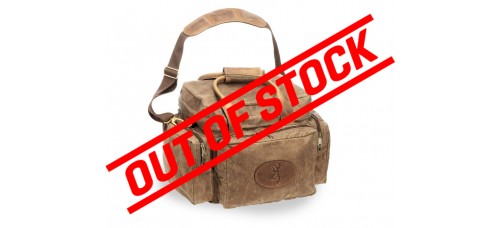 Browning Santa Fe Leather/Waxed Cotton Canvas Shooter’s Bag