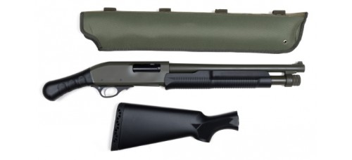 Churchill Shockwave Olive Drab 12 Gauge 3" 15" Barrel Pump Action Shotgun
